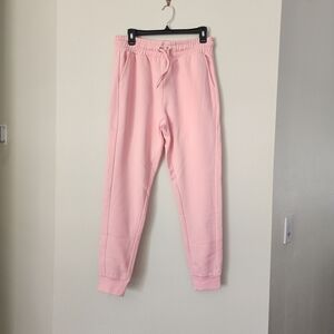 Cozy Pink Jogger Pants